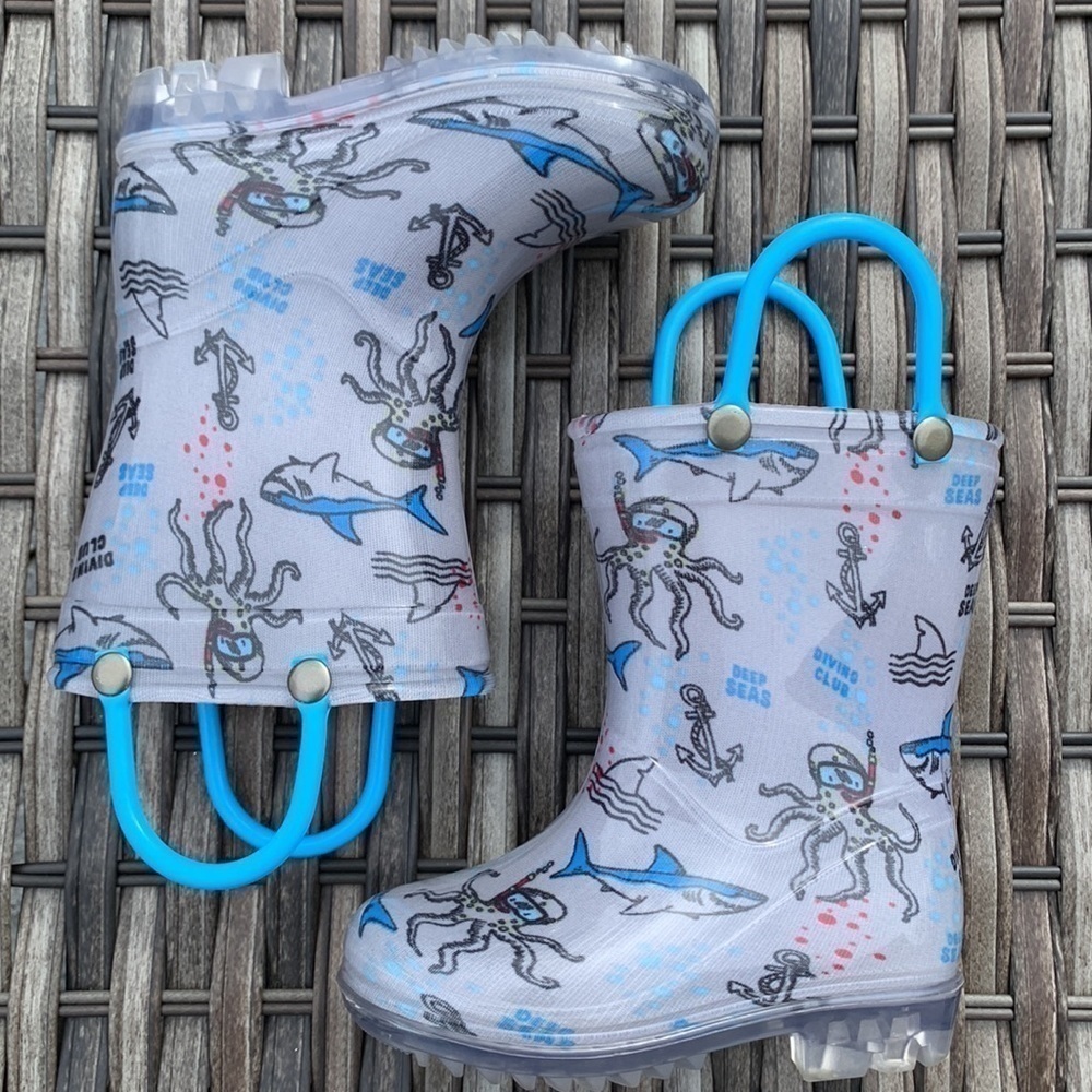 Zac & EVAN Toddler Rain Boots - Picture 3 of 17